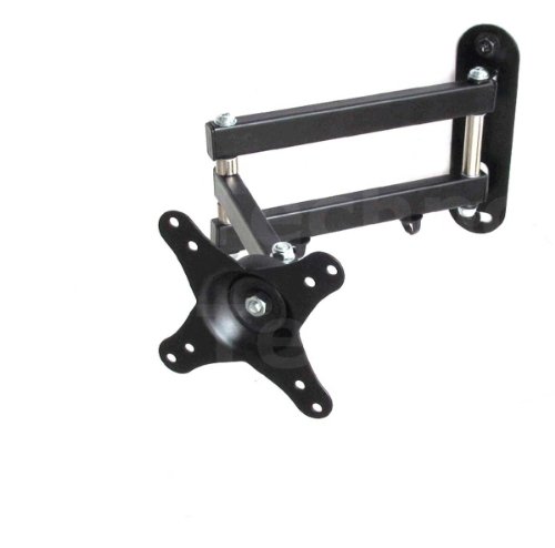 M&G Techno Wandhalterung Schwarz TV 32 schwenkbar Wandabstand 35cm