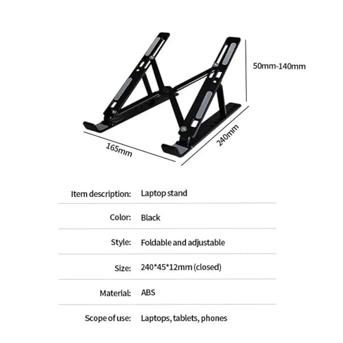 Support pliable pour ordinateur portable haut de gamme et base de bureau - 3
