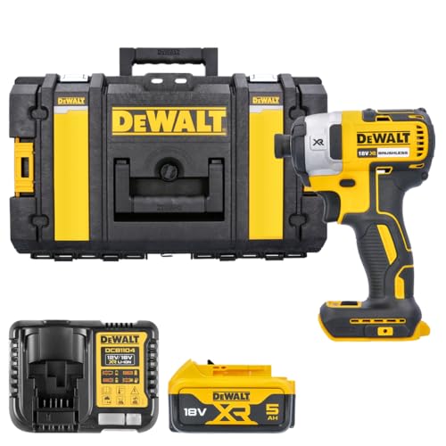 DeWalt DCF887N 18v Brushless Impact Driver with 5.0Ah, Charger & Case