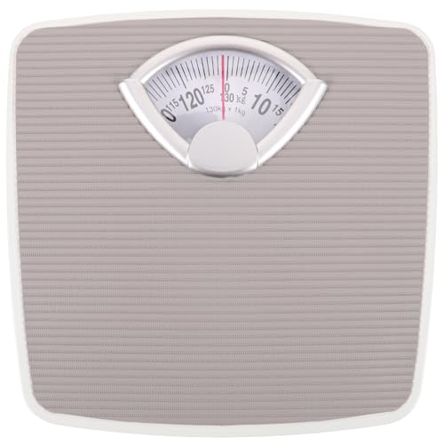 Balance mécanique pèse-personne 130kg en fer au design rétro portable pour la maison