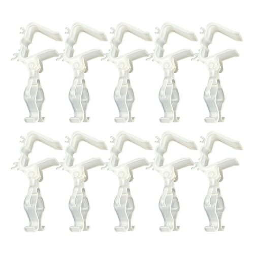 NVOQILIN Global - Abrazaderas de luz de Navidad para globos, fácil instalación, cierres de borde con sustancia de presentación permanente para