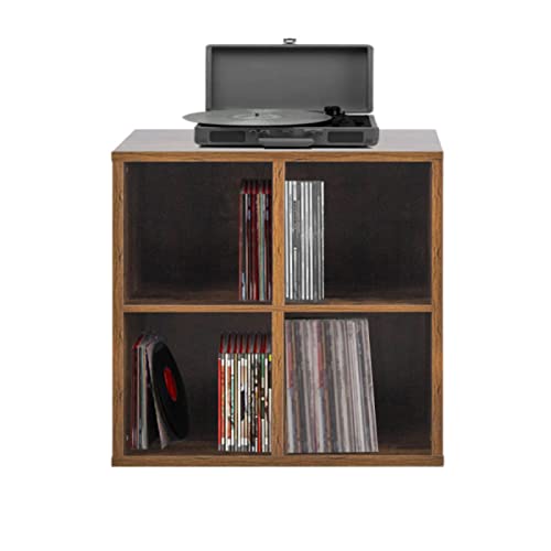 VDD Records vinyl lp cabinet – rangement disques vinyles lp – bibliothèque – marron - Les Beatles, Paul McCartney, John Lennon, RIngo Starr, George Harrison VDD Records vinyl lp cabinet - rangement disques vinyles lp - bibliothèque - marron