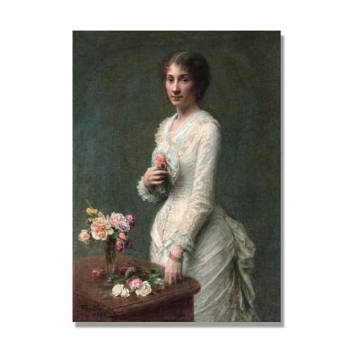 Tableaux Henri Fantin Latour Portrait de Femme 04 Toile 80x112cm