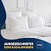 LILENO HOME Microfaser Kissen 40x80 cm Premium (450g Füllung) [1er Set] bis 95 Grad waschbar - Kopfkissen 40x80 cm als Kissen-Füllung für Bett oder als Dekokissen