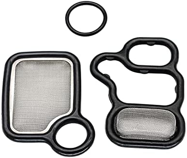 917-176 VVT VTEC Solenoid Gasket Valve Cover Set 3 pcs 15815-RAA-A02 Fits 2002-2015 Honda CR-V Accord Element Civic Si Fit Accord Crosstour,Acura RSX Base & Type S TSX RDX,15845-RAA-A01 91319-PAA-A01.