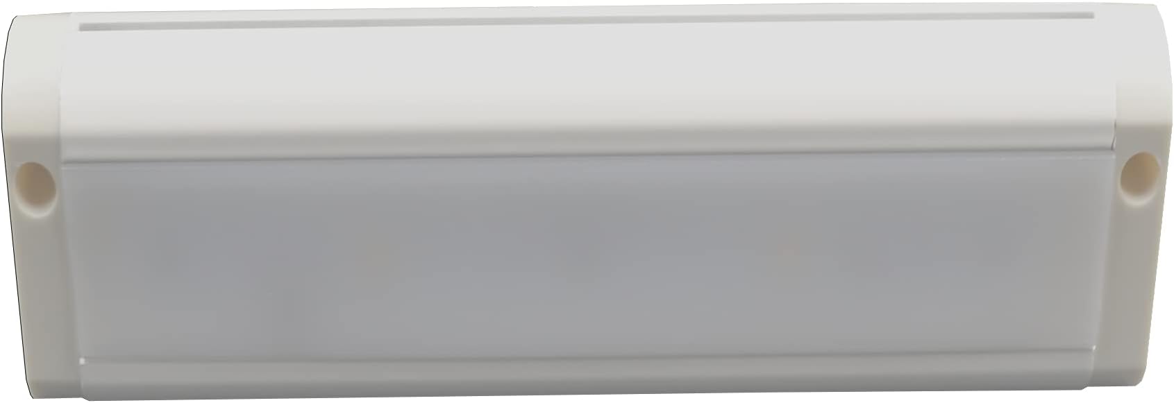 Morris Products LED Dimmable Under Cabinet Lighting Unit – Color Tunable, Driverless Technology – for Work Surfaces, Kitchen Counter Tops - White Steel Housing, 3K-4K, 5 Watts, 9” L