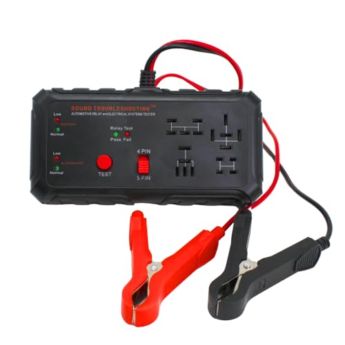 12V Automotive Relay Tester, Car Battery & Alternator Test Kit