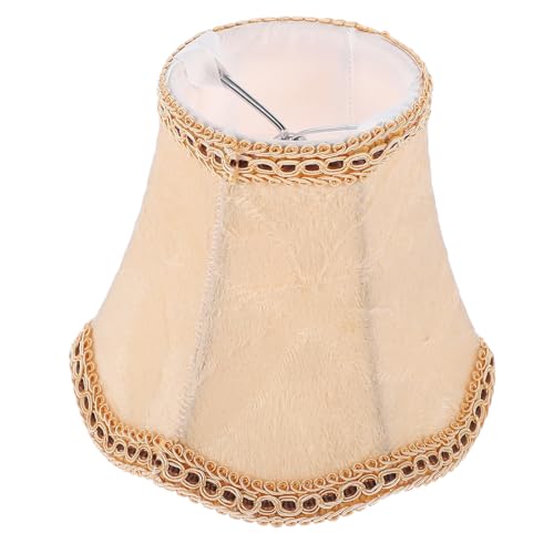 OSALADI Retro Lampenschirm Aus Stoff 12X12X1Cm Vintage Stil Lampenschirme Für Tischlampe Und Hängelampe Dekorative Lampenschirmabdeckung Für Innenbeleuchtung
