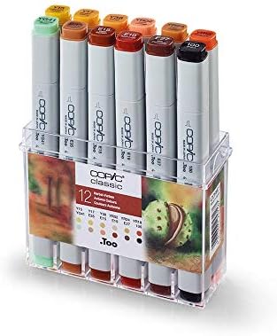 Copicclassic Coloured arker Pen Set Of 36 Basic For Art | Desertcart INDIA