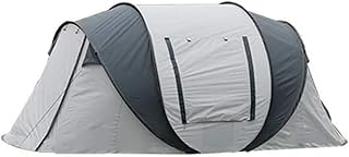 HZH Barracas para acampamento Barracas de praia automáticas Pop Up Camping Tent 5-8 pessoas com 2 portas 2 janelas de malha à prova d'água Instant Tents Family Tents for Camping Hiking Traveling