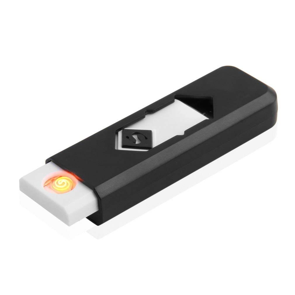 Blue Denko * Portable Flameless Rechargeable Electronic Windproof USB Lighter (Colour Assorted) (B07XCX121J) Amazon Price History, Amazon Price Tracker