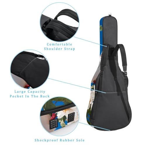 Sac pour guitare multicolore idéal pour cours et trajets - 3