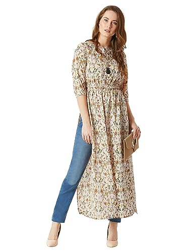 Image of Miss Chase Women's Off Shoulder Half Sleeves Maxi-Length Top