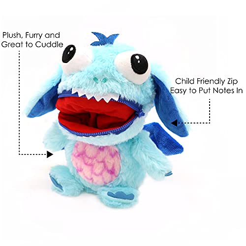 Worry Yummy Monster Children's Soft Toy, 28cm (11") Soft Cuddly Toy For Kids, Boys & Girls Anxiety - Image 2