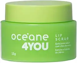 Océane Esfoliante Labial com Óleo de Coco - Lip Scrub 4you 15g