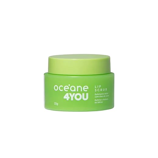 Océane Esfoliante Labial com Óleo de Coco - Lip Scrub 4you 15g