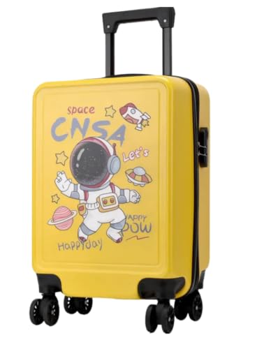 Image of Winnies 20 Inch Kids Suitcase with 8 Wheel Travel Trolley Bag (4 Day Trip)
