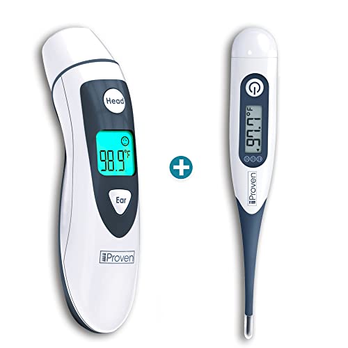 Image of iProven Forehead Thermometer +Oral Thermometer