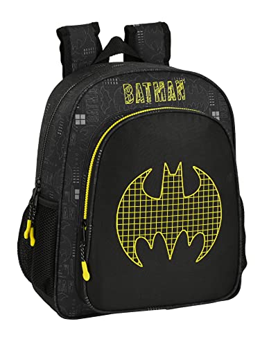 Mochila Safta Escolar Junior de Batman Comix, 320x120x380 mm