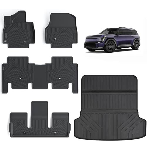 LJWAITO Floor Mats & Large Trunk Mat for 2024 2025 ...
