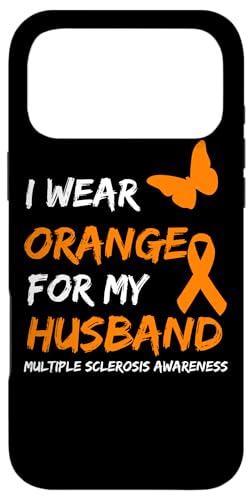 I Wear Orange For My Husband Multiple Sclerosis Ribbon �X�}�z�P�[�X iPhone 17 Pro Max �p