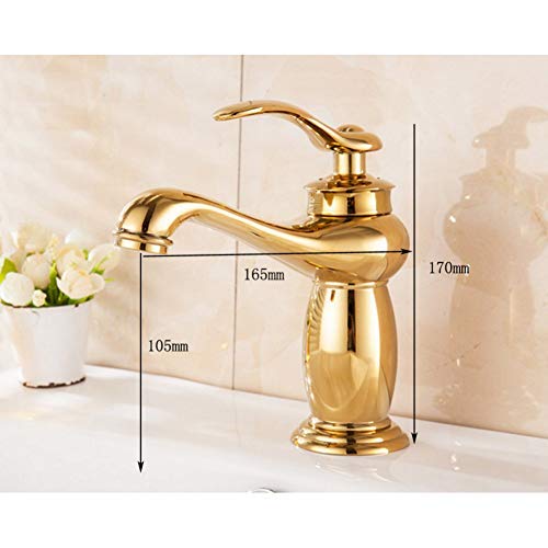 Faucet Brass Bathroom Basin Faucet Deck Mount Vanity Vessel Sinks Mixer
