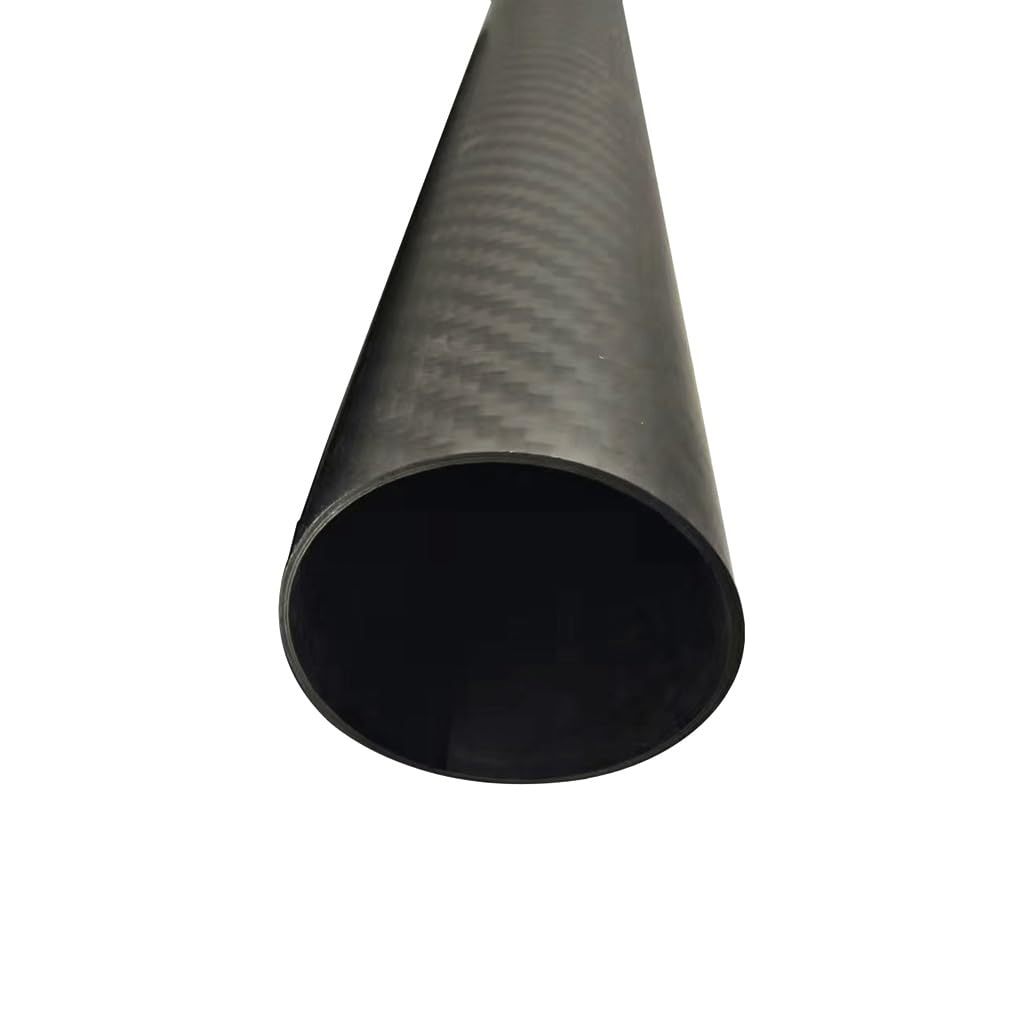 Produktbild von Kohlefaserrohr 3K Twill, 500 Mm Rundrohr Mit Matter Oberfläche – Stabil & Leicht Für Quadcopter, RC-Flugzeuge & DIY-Projekte