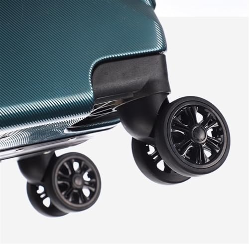 Travel Suitcase Lightweight Luggage Scratch-Resistant Large Capacity No Zipper Luggage for Travel Suitcase Carry-on Luggage(E,20in)2