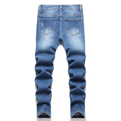 Boy's Skinny Fit Fashion Jeans2