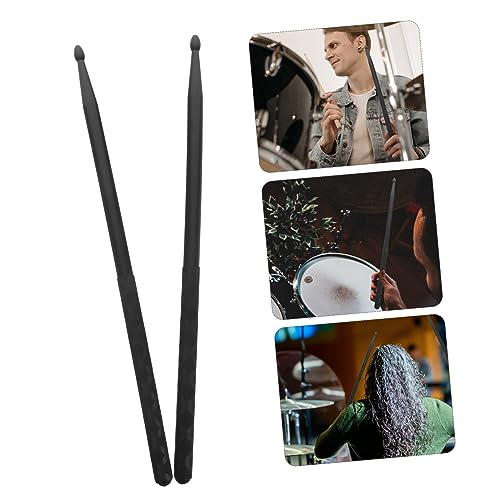 Baquetas para batería de nailon con agarre mejorado para práctica de batería y accesorios para kit de batería miniatura 2