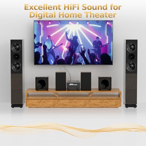 Kxable Optical Audio Cable 25 FT, Digital Audio Cable, Toslink Fiber Optic Cord, [Nylon Braided, Slim Aluminum Shell, Gold Plated Connector], for Home Theater, Sound Bar, PS4, Xbox, TV and More by Kxable - Image 4