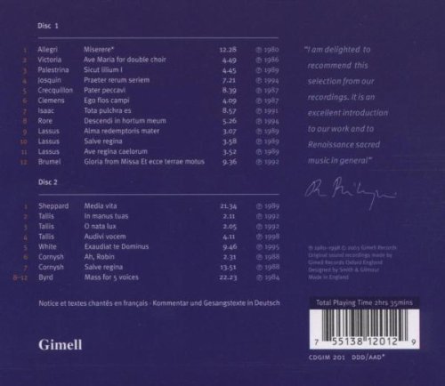 Vista 2 de THE ESSENTIAL TALLIS SCHOLARS