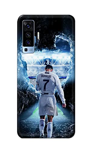 Image of Printed Hard Back Cover Case for Vivo X50 | Vivo X50 5G Back Cover (Footbal Legend) -1302