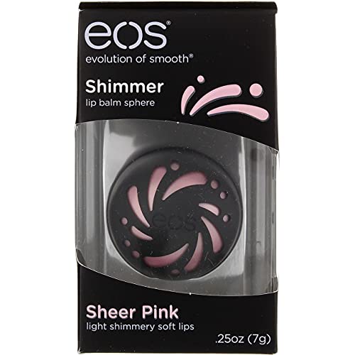EOS Evolution of Sooth Lip Balm Sphere, Sheer Pink (Pack of 2)