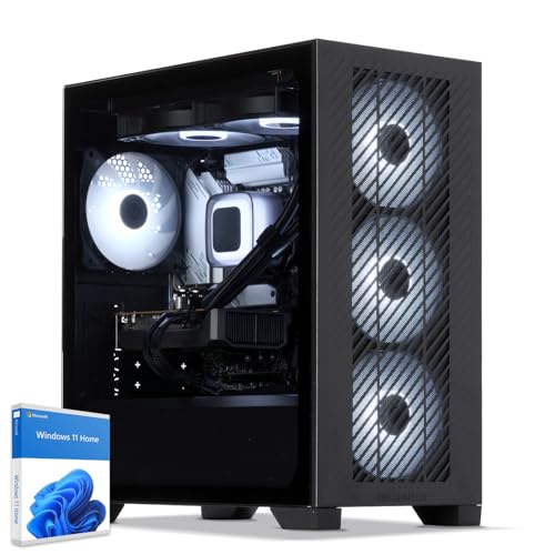 Sedatech PC Gaming • RX 9060 XT 16Gb | AMD Ryzen 7 5700X | 32Gb RAM | 1Tb SSD M.2 | WiFi 4 | USB-C | Windows 11 | Torre PC AMD