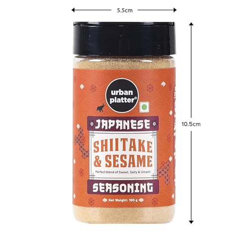 Image of Urban Platter Shiitake Mushroom and Sesame Seasoning, 100g (Umami Japanese-Style Ramen Seasoning)