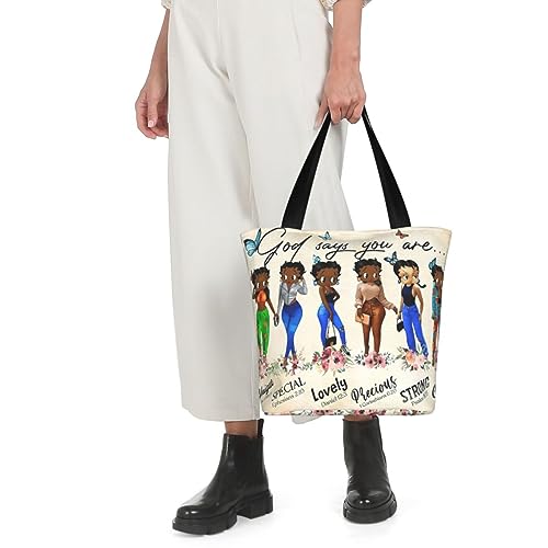 Tote Bag para mujer negro miniatura 2