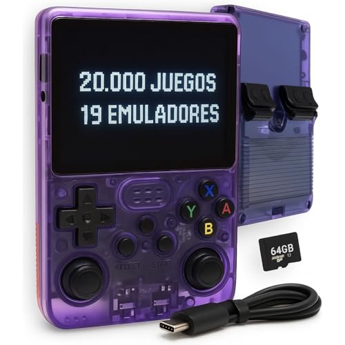 SCGAMES Consola Retro Portátil Mejorada Vers. 2025...