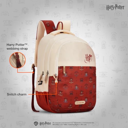 Image of Nasher Miles x Harry Potter Backpack | Polyester Laptop Backpack 35L | Ideal for School, College, Office & Travel | Men, Women, Boys, Girls