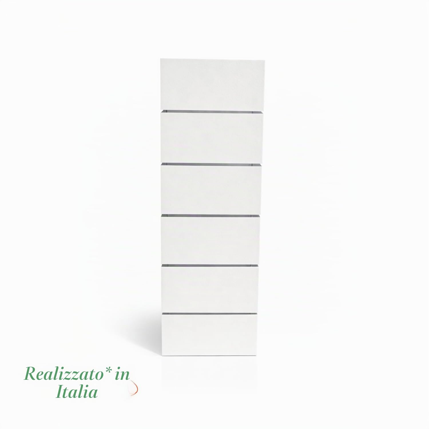 MOHOME Portaombrelli da Interno Metallo Bianco Resistente Made in Italy Premium Quality Porta Ombrelli da Ingresso Robusto 18 x 15 x 50 cm Design Moderno Casa Ufficio