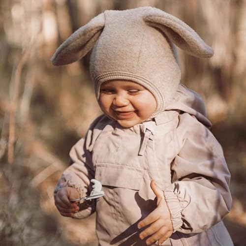 Winter Baby Hat Toddler Warm Hats Cute Rabbit Plush Cap Suitable for Boys and Girls Aged 1-3 Years Old4