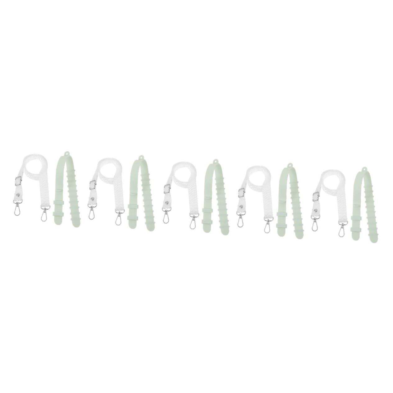INOOMP 5pièces Sangle De Transport pour Bouteille Eau Support De Gourde pour Randonnée Et Camping avec Bandoulière Ajustable