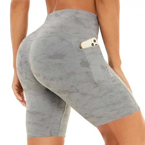 iniber Tie Dye Biker Shorts