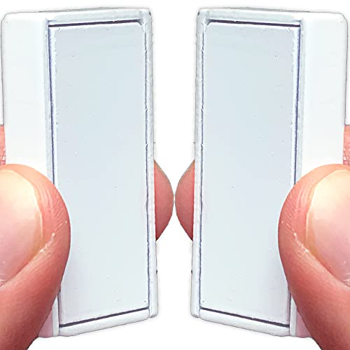 Magnetic Curtain Weights 8 Pack of Waterproof Magnets + Carrying Case, Great Home Decor for Bathroom, Shower, Liner, Flags, and Sheer, Heavy Duty Works Outdoor to Stop Wind (8 Pack, White)