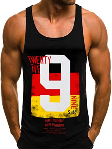 Débardeur Hommes Sport Bodybuilding Debardeur Homme Coton Musculation Fitness Gym Debardeur Homme Sport sans Manches T-Shirt Fitness Bodybuilding Cover
