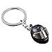 Produktbild Scrox 1x schlüsselanhänger kreative RPG Helm Keychain kühlen Helm anhänger schlüsselbund für männer und Frauen räumliche Geschenk,Schwarz