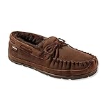 [エルエルビーン] メンズ ウィケッド・グッド・スリッパ・モカシン 室内履き あったか スリッパ 羊毛 シープスキン チョコレートブラウン（Wide EE 7） ０ＪＫＵ３０６０７０