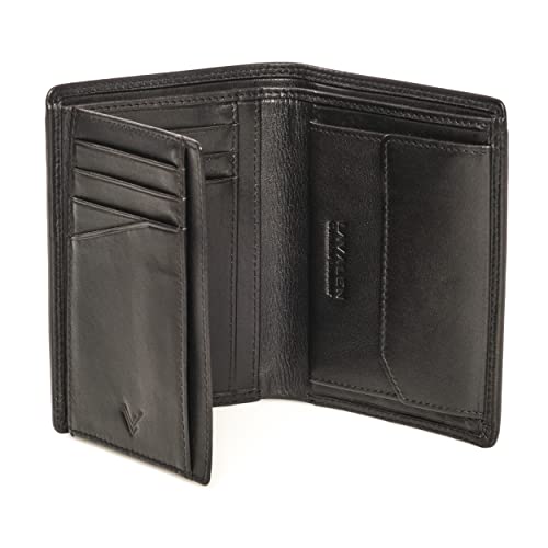 Lavalen Carteras para Hombre Piel – Hecha a Mano - Monedero Tarjetero Vertical Cuero - La Cartera Hombre Piel Genuina - Billeteras con RFID - Wallets for Men - Regalos Originales-