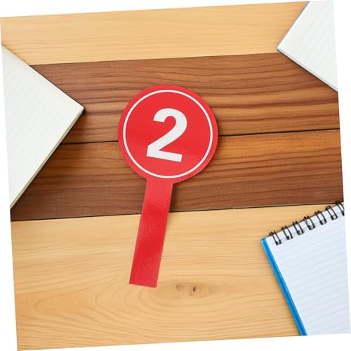 10 Piezas Tablas de Números en Espuma Roja con Agarre Cómodo miniatura 7