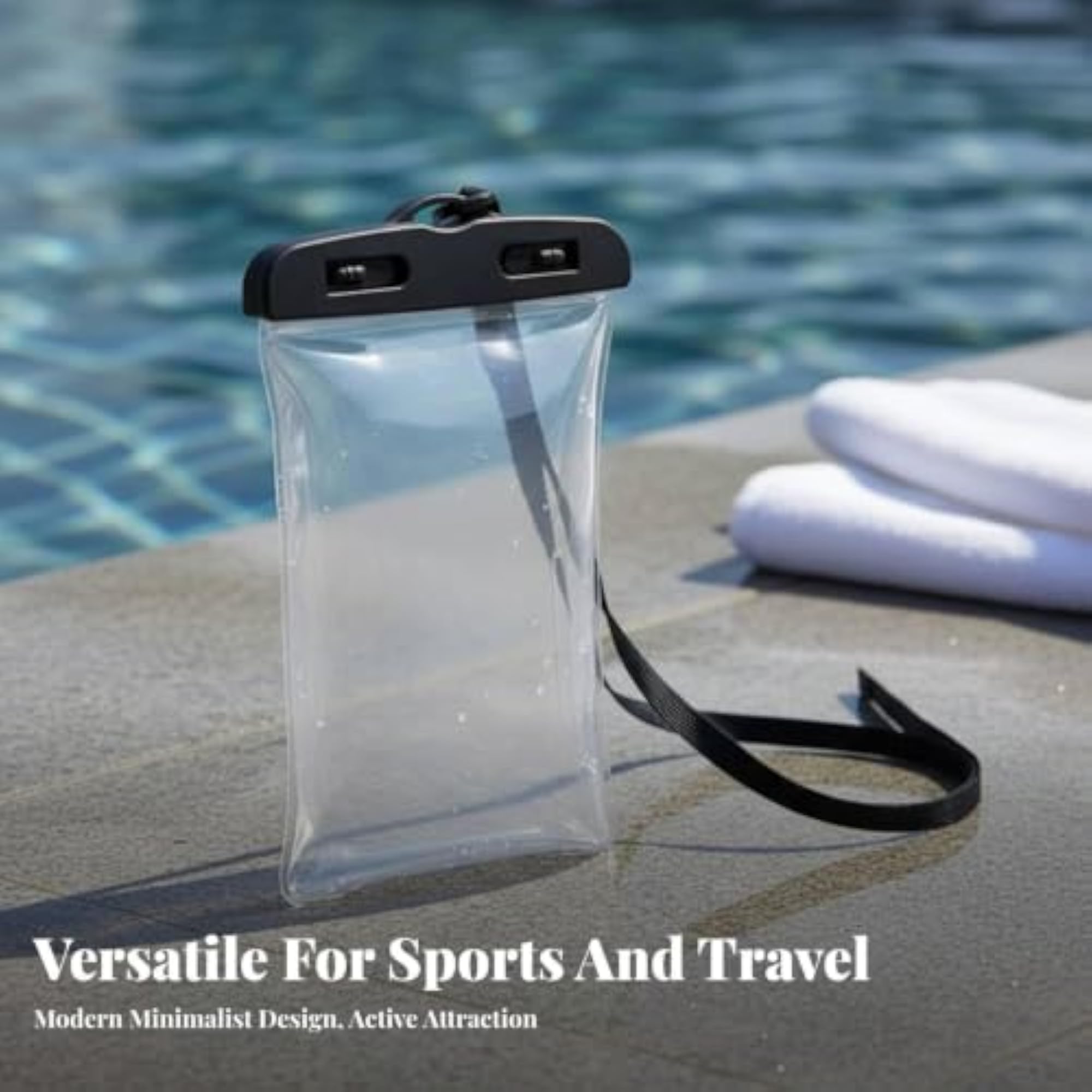 Waterproof Bag Floats on Water, Buoyant Design